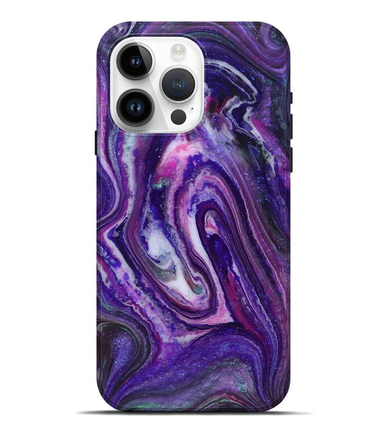 iPhone 15 Pro Max ResinArt Live Edge Phone Case - Frances (Cosmos, 825067)