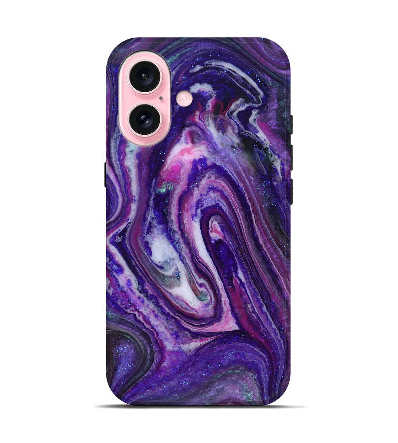 iPhone 17 ResinArt Live Edge Phone Case - Frances (Cosmos, 825067)