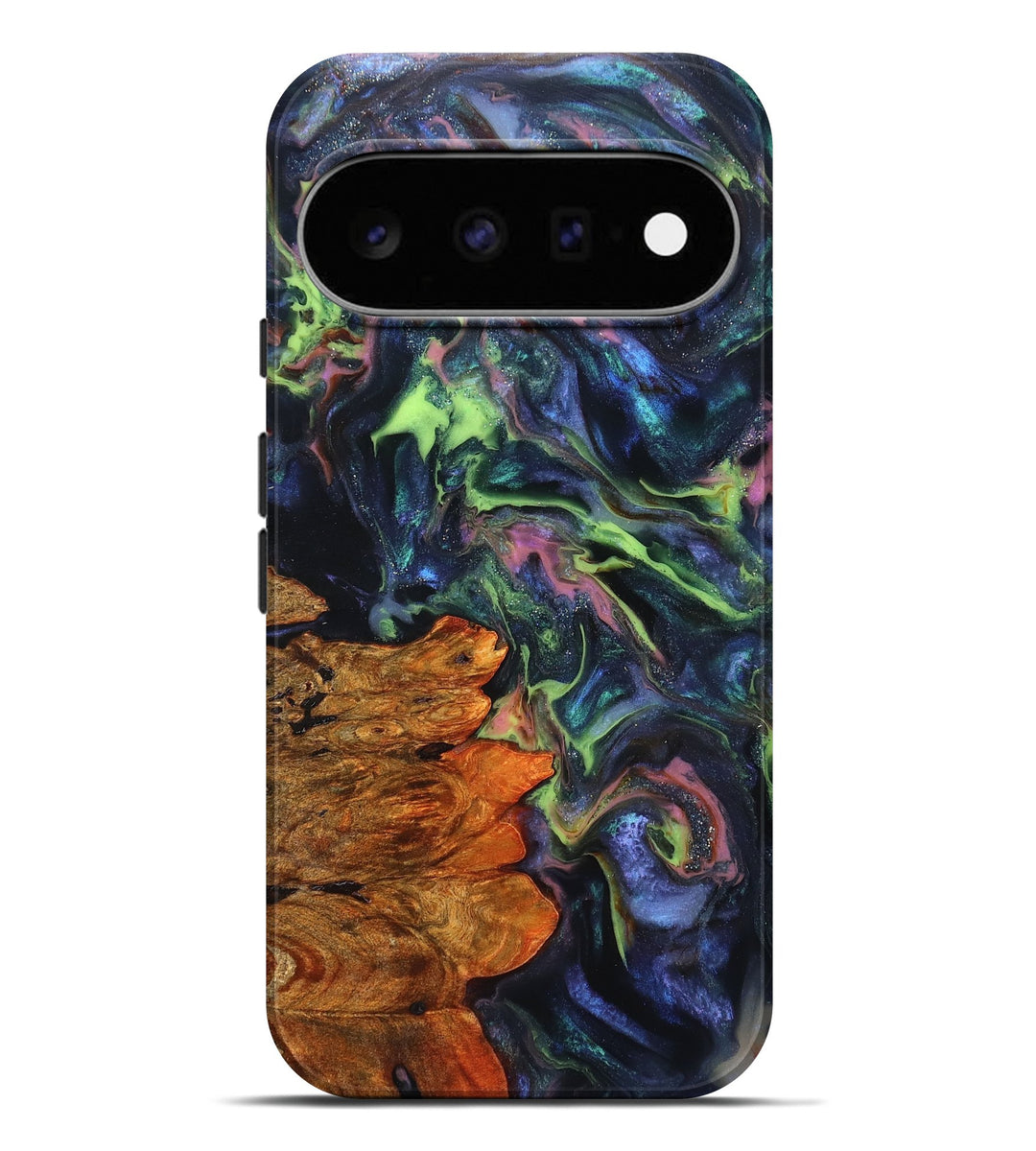 Pixel 11 Pro XL Wood Live Edge Phone Case - Misael (Cosmos, 825069)