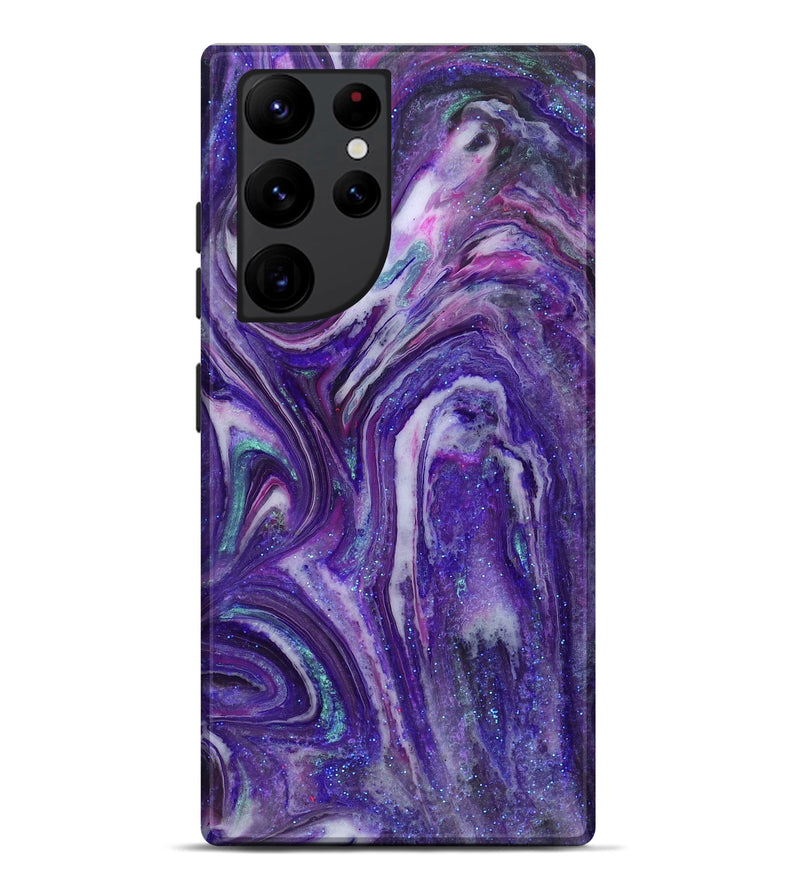 Galaxy S22 Ultra ResinArt Live Edge Phone Case - Mckayla (Cosmos, 825071)