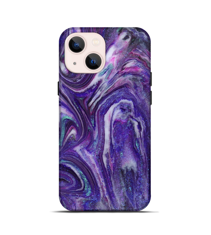 iPhone 13 mini ResinArt Live Edge Phone Case - Mckayla (Cosmos, 825071)