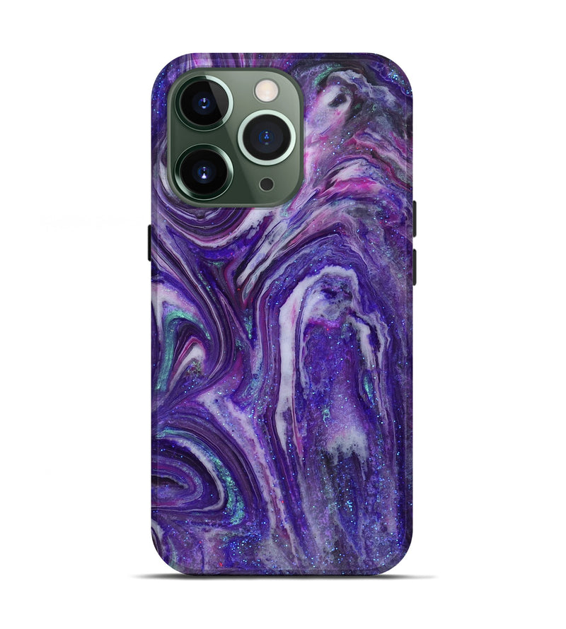 iPhone 13 Pro ResinArt Live Edge Phone Case - Mckayla (Cosmos, 825071)
