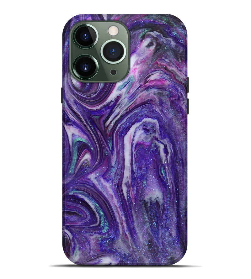 iPhone 13 Pro Max ResinArt Live Edge Phone Case - Mckayla (Cosmos, 825071)