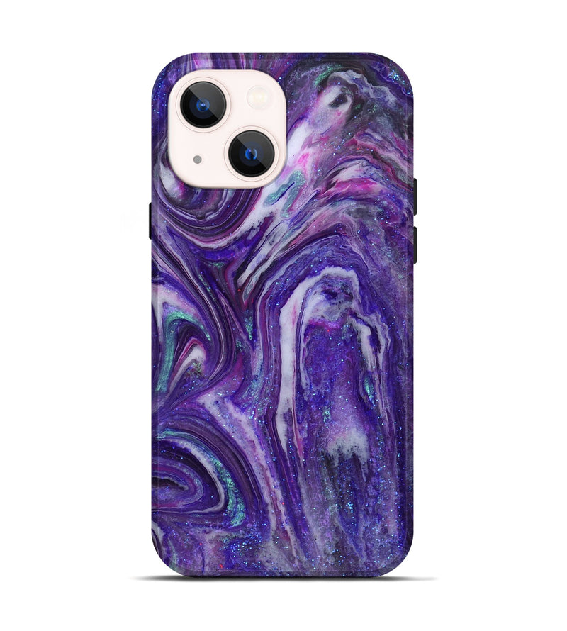 iPhone 14 ResinArt Live Edge Phone Case - Mckayla (Cosmos, 825071)