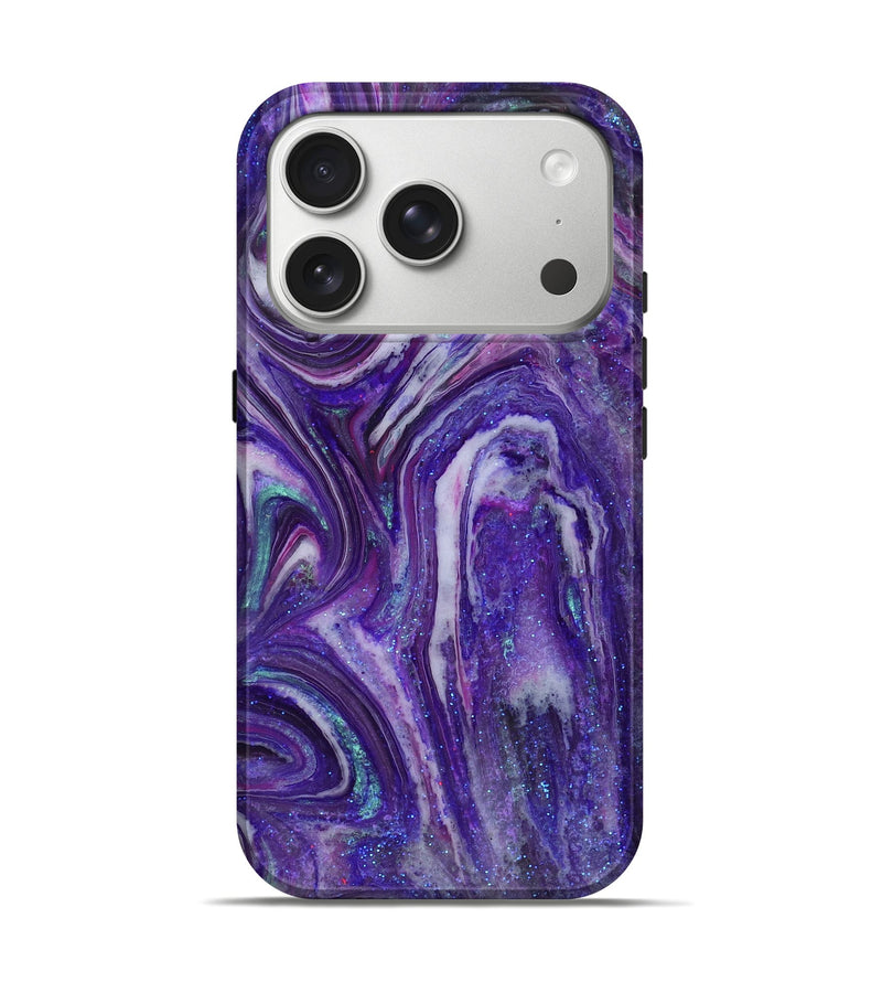 iPhone 17 Pro ResinArt Live Edge Phone Case - Mckayla (Cosmos, 825071)