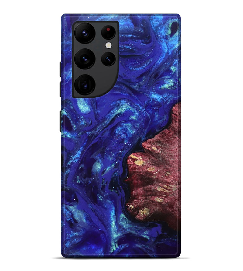 Galaxy S22 Ultra Wood Live Edge Phone Case - Freya (Cosmos, 825075)