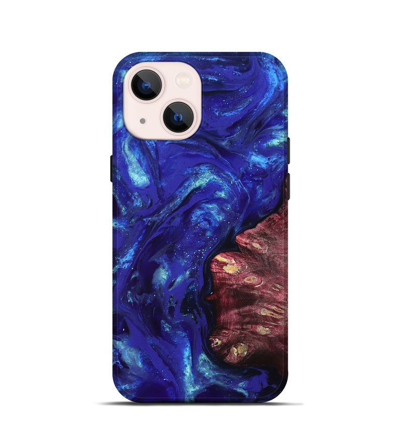 iPhone 13 mini Wood Live Edge Phone Case - Freya (Cosmos, 825075)