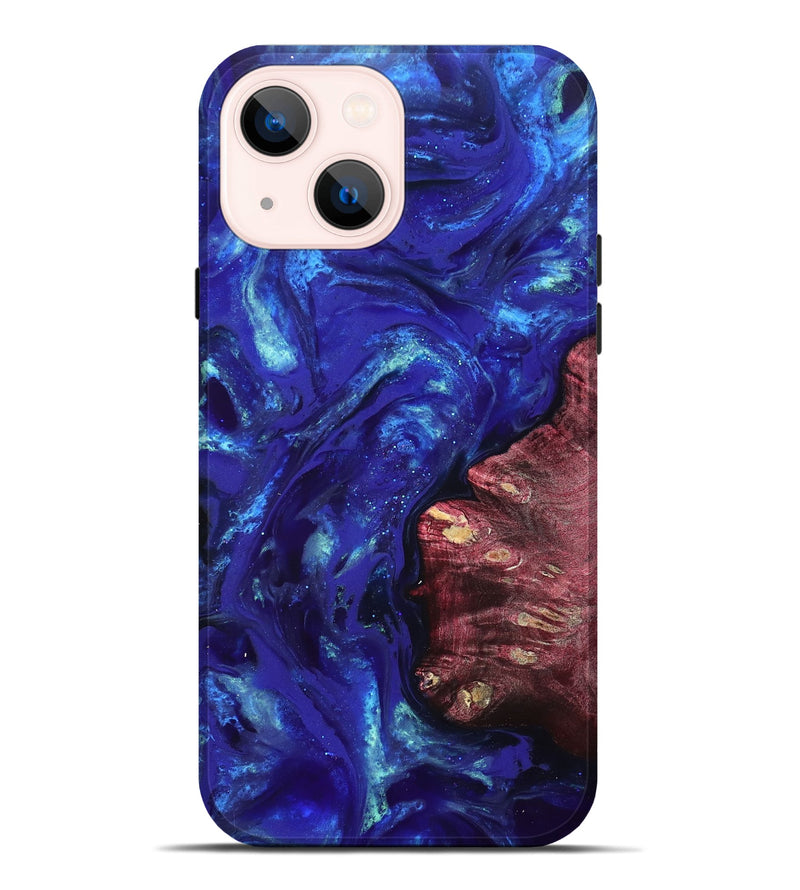 iPhone 14 Plus Wood Live Edge Phone Case - Freya (Cosmos, 825075)