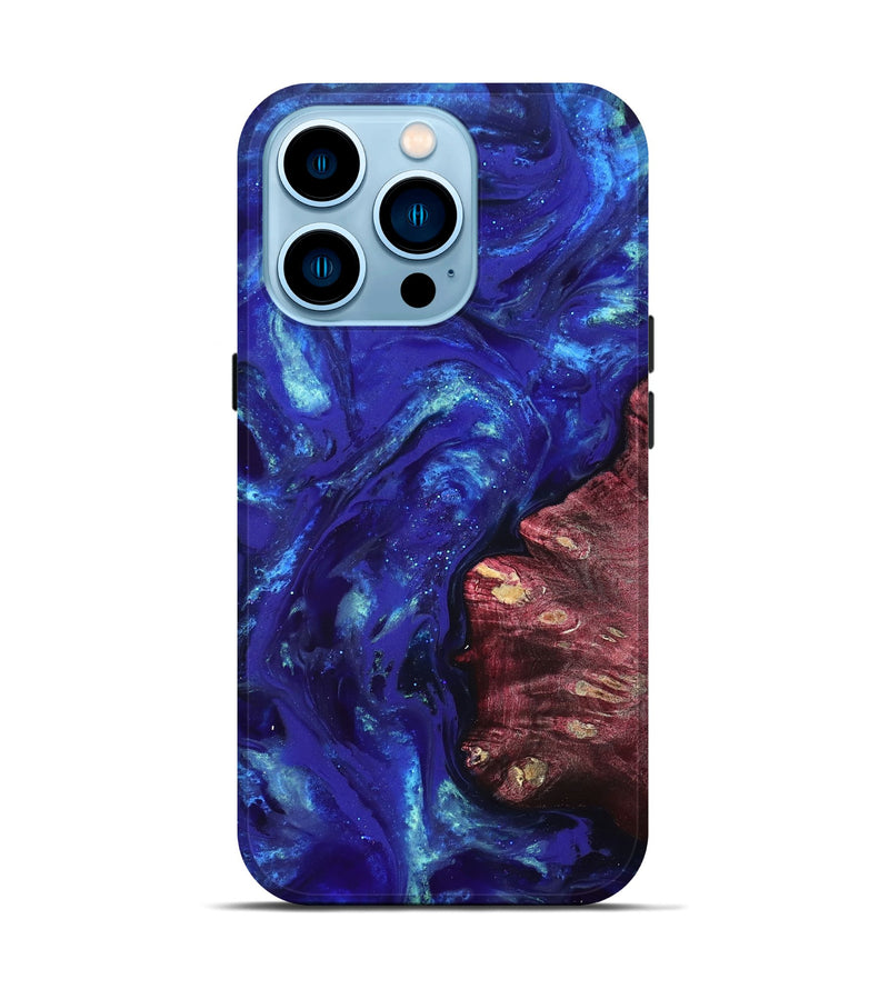 iPhone 14 Pro Wood Live Edge Phone Case - Freya (Cosmos, 825075)
