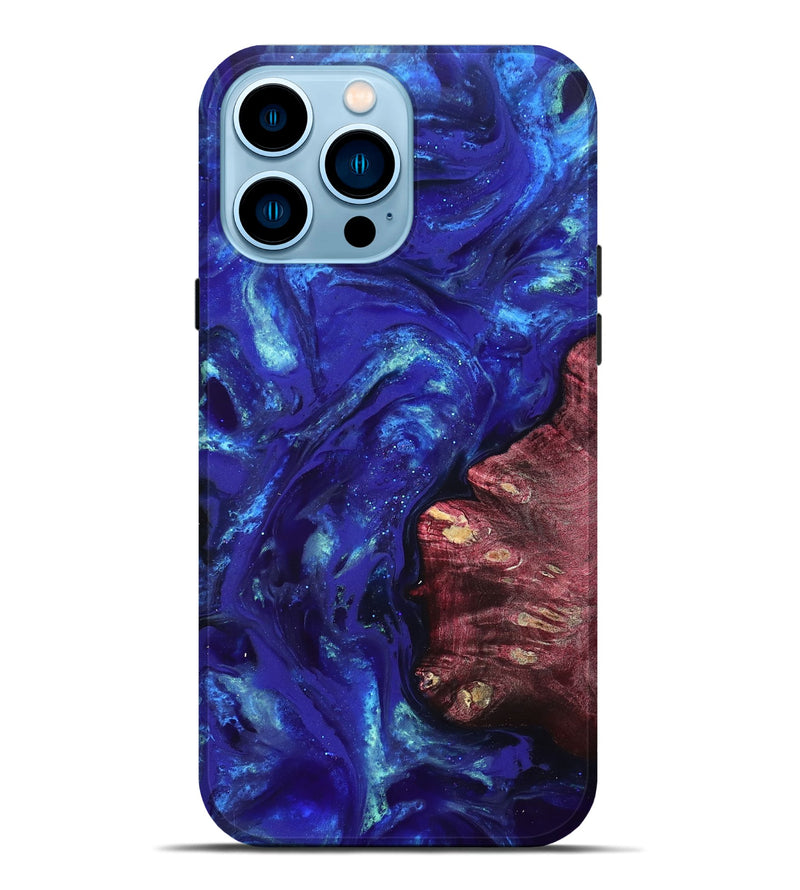 iPhone 14 Pro Max Wood Live Edge Phone Case - Freya (Cosmos, 825075)