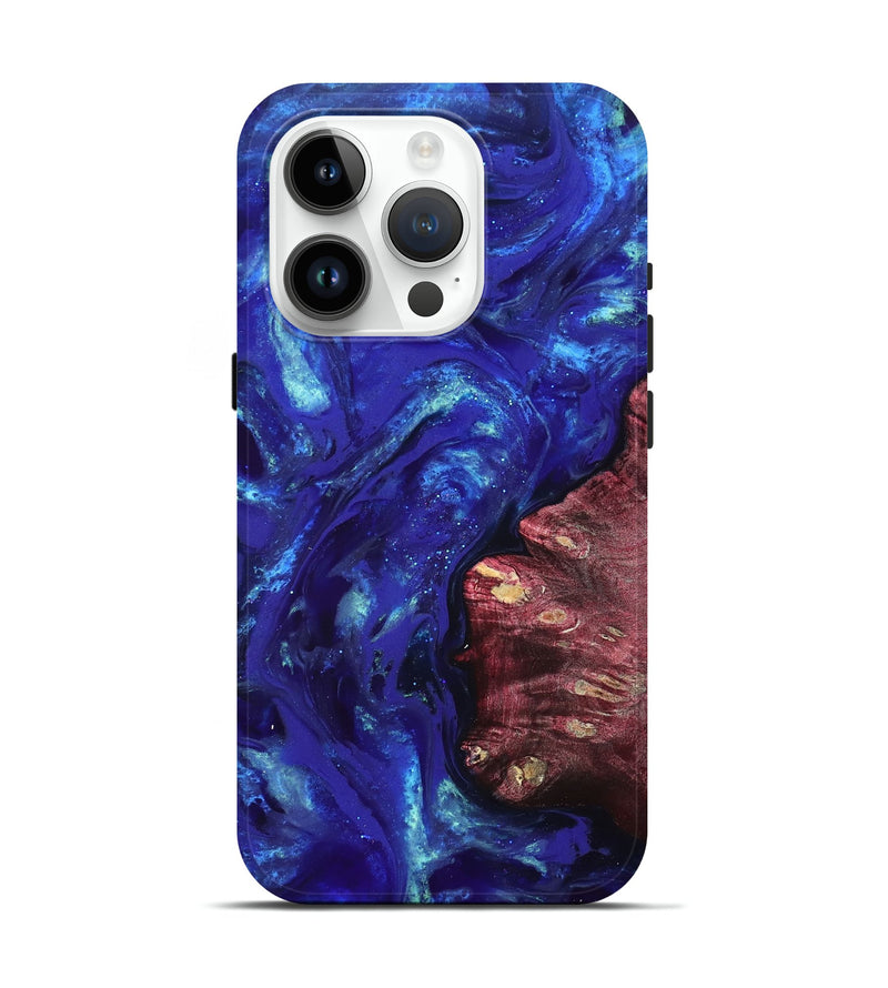 iPhone 15 Pro Wood Live Edge Phone Case - Freya (Cosmos, 825075)