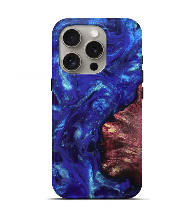 iPhone 16 Pro Wood Live Edge Phone Case - Freya (Cosmos, 825075)