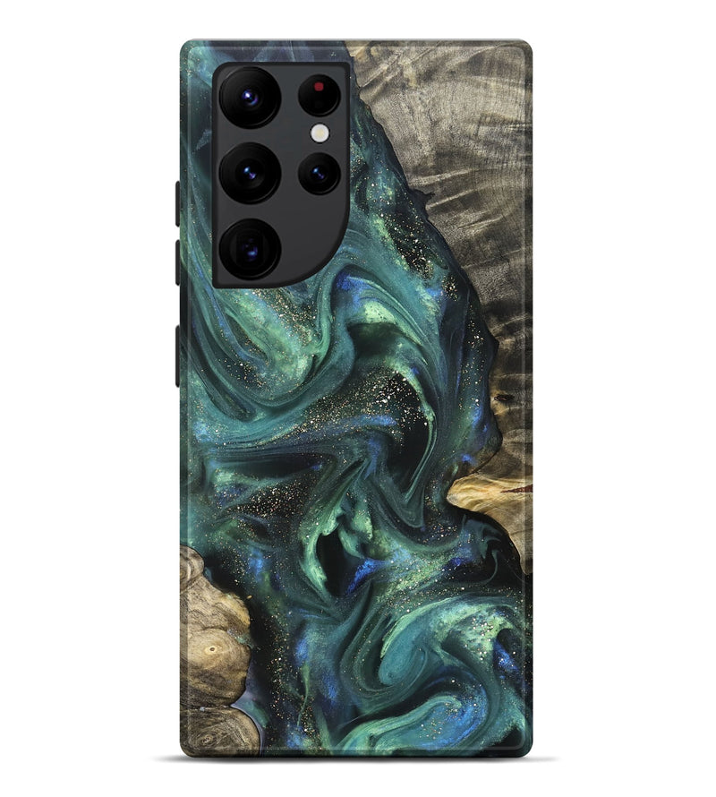 Galaxy S22 Ultra Wood Live Edge Phone Case - Tristan (Cosmos, 825081)