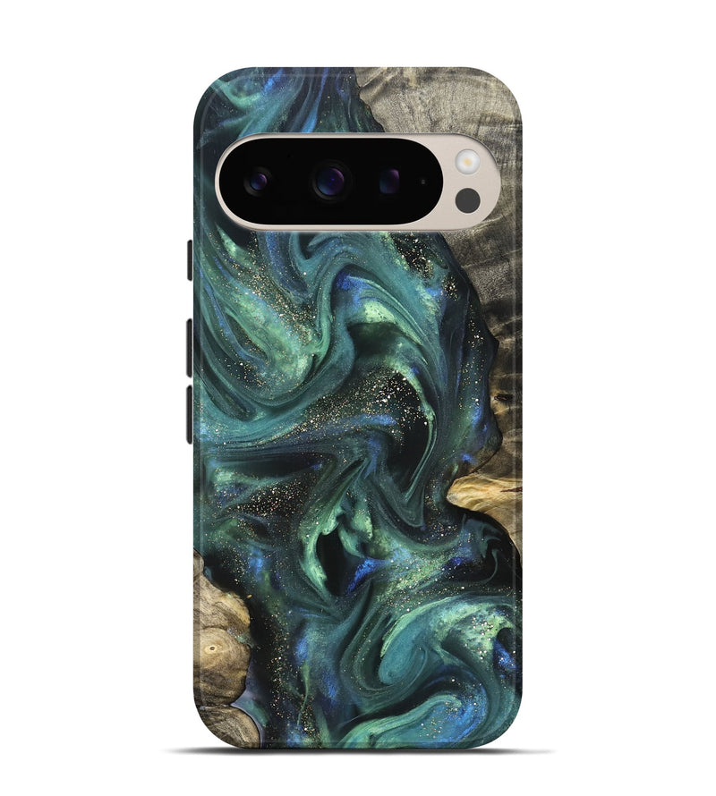 Pixel 9 Pro Wood Live Edge Phone Case - Tristan (Cosmos, 825081)