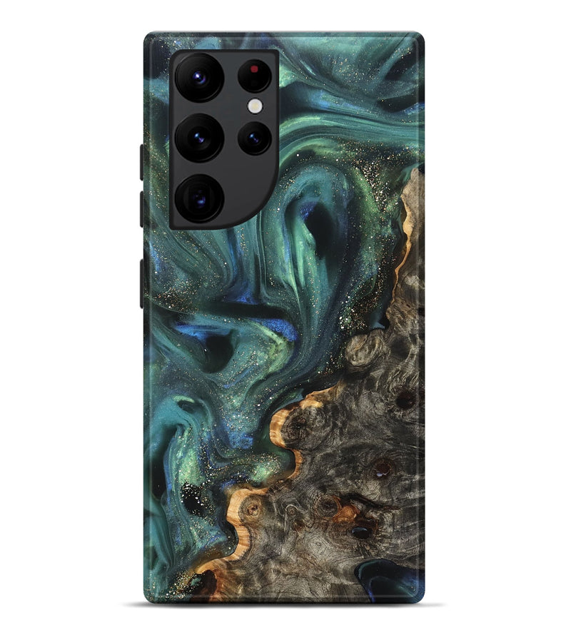 Galaxy S22 Ultra Wood Live Edge Phone Case - Theresa (Cosmos, 825085)