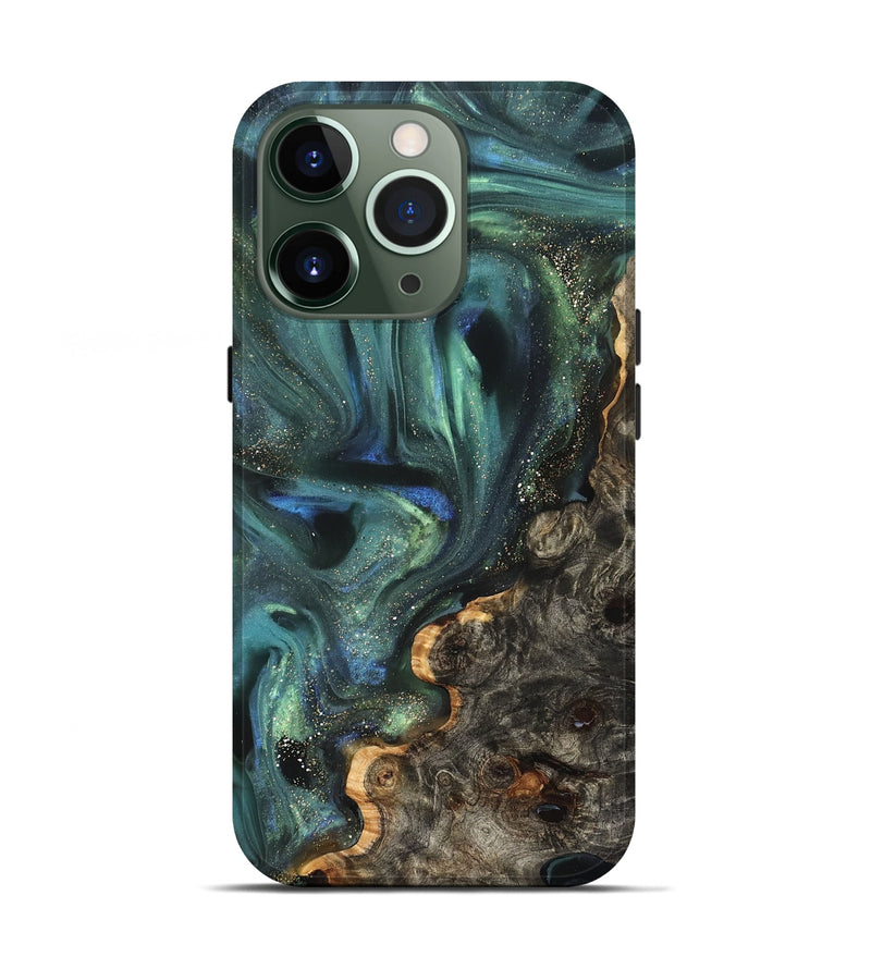 iPhone 13 Pro Wood Live Edge Phone Case - Theresa (Cosmos, 825085)