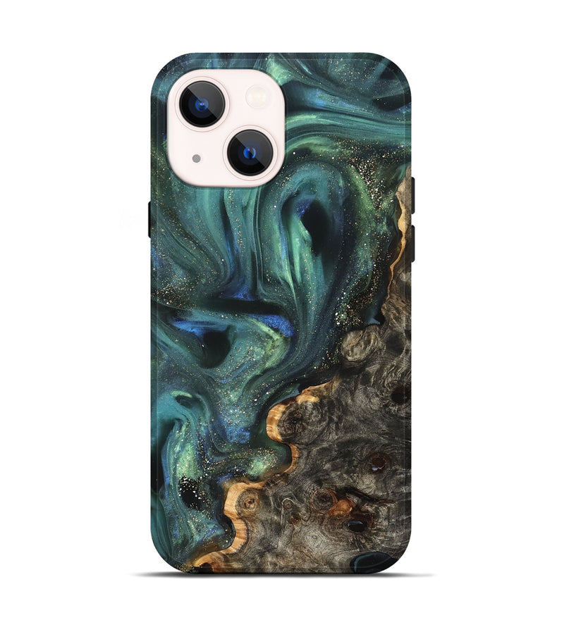 iPhone 14 Wood Live Edge Phone Case - Theresa (Cosmos, 825085)