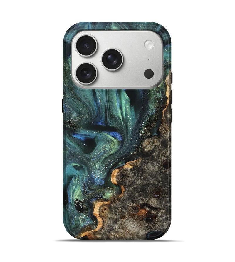 iPhone 17 Pro Wood Live Edge Phone Case - Theresa (Cosmos, 825085)
