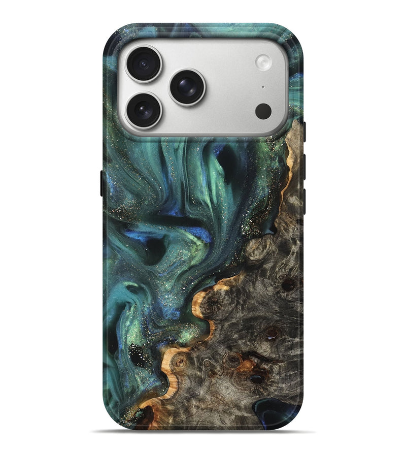 iPhone 17 Pro Max Wood Live Edge Phone Case - Theresa (Cosmos, 825085)