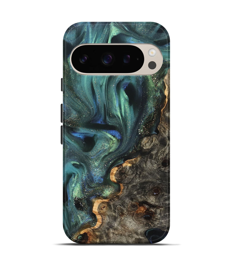Pixel 9 Pro Wood Live Edge Phone Case - Theresa (Cosmos, 825085)