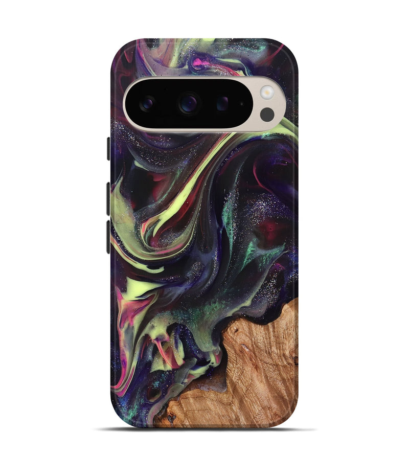 Pixel 9 Pro Wood Live Edge Phone Case - Urban (Cosmos, 825086)