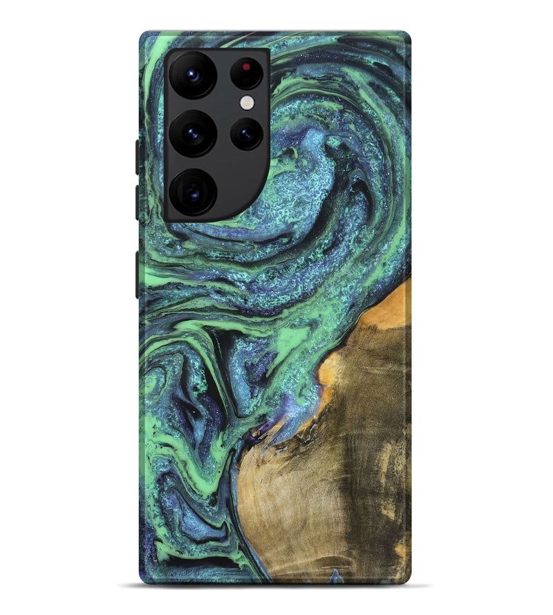 Galaxy S22 Ultra Wood Live Edge Phone Case - Rodney (Cosmos, 825088)