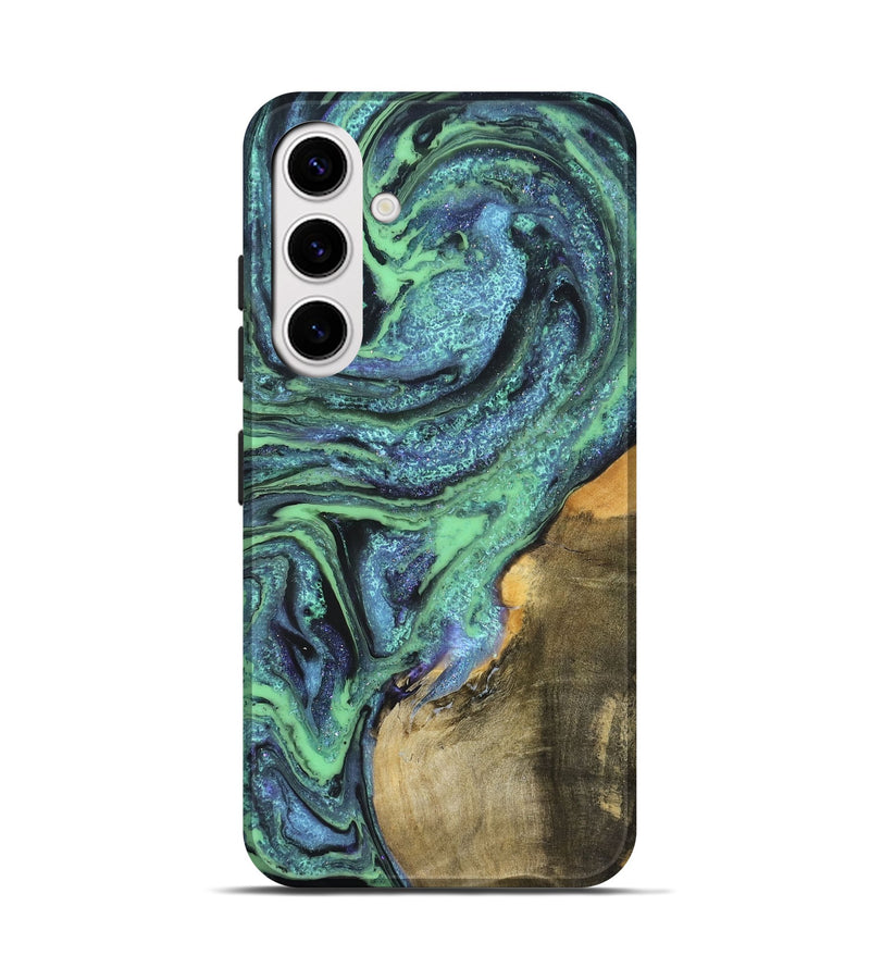 Galaxy S25 Wood Live Edge Phone Case - Rodney (Cosmos, 825088)