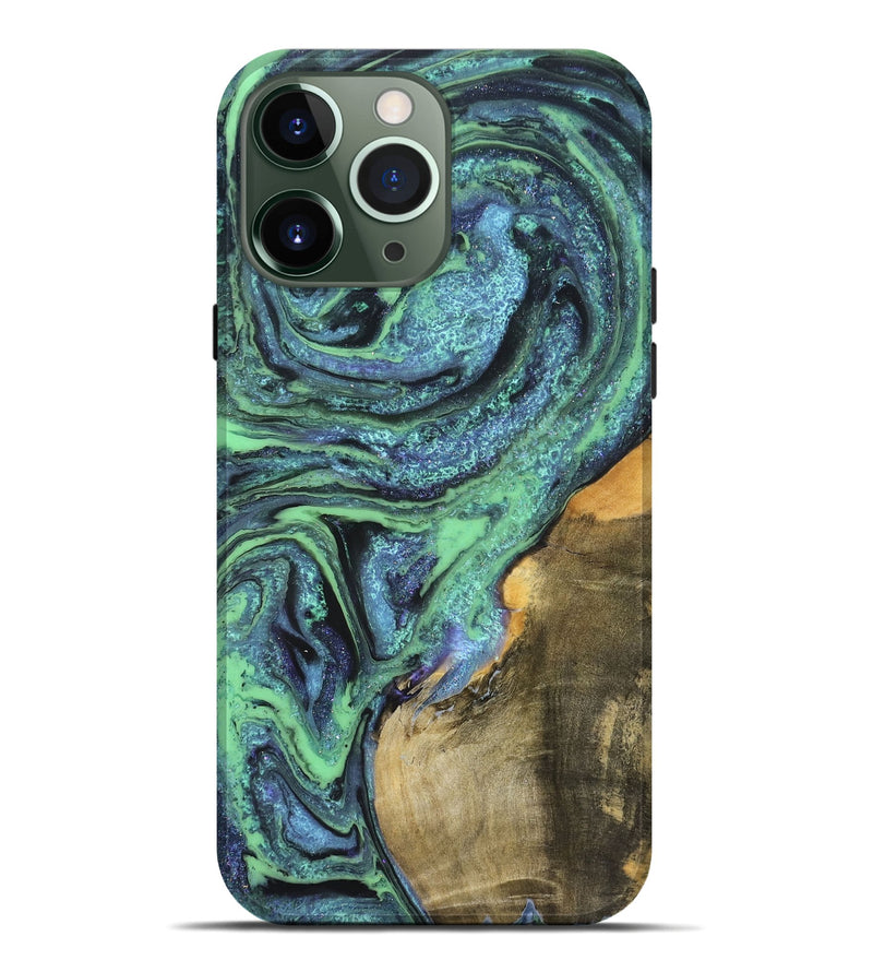 iPhone 13 Pro Max Wood Live Edge Phone Case - Rodney (Cosmos, 825088)