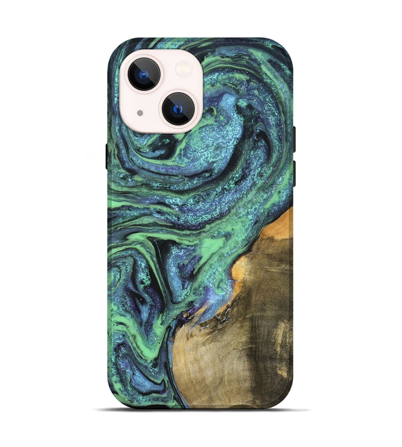 iPhone 14 Wood Live Edge Phone Case - Rodney (Cosmos, 825088)