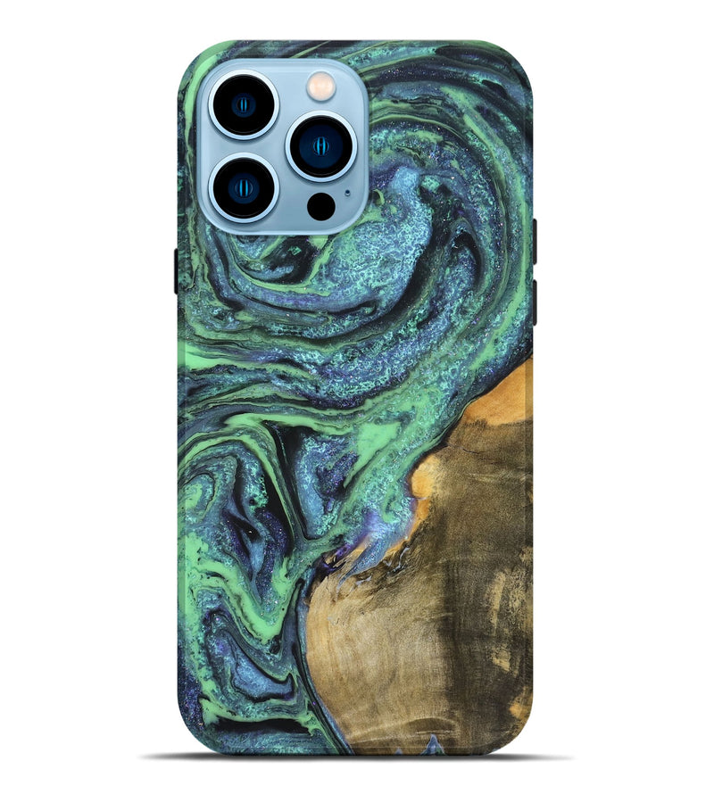 iPhone 14 Pro Max Wood Live Edge Phone Case - Rodney (Cosmos, 825088)