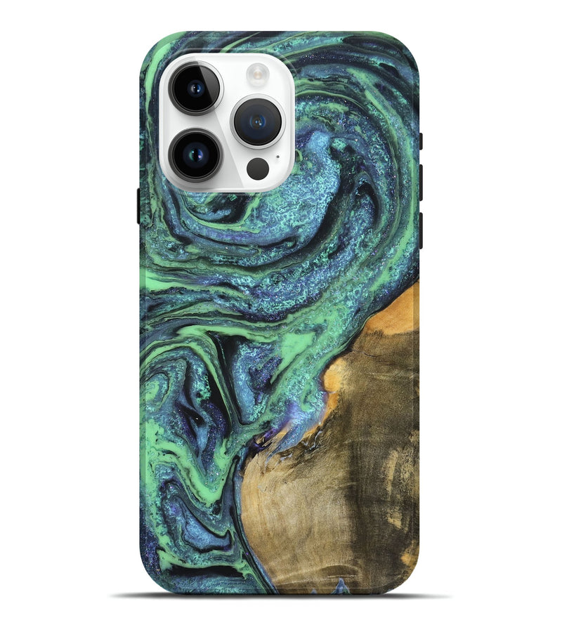 iPhone 15 Pro Max Wood Live Edge Phone Case - Rodney (Cosmos, 825088)