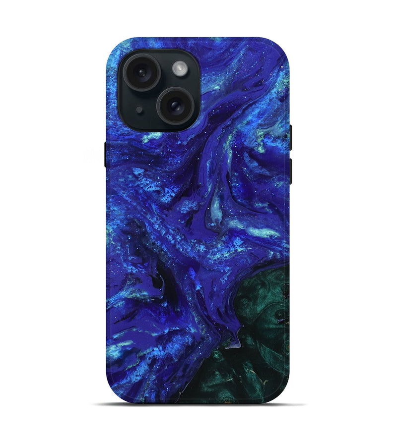 iPhone 15 Wood Live Edge Phone Case - Santana (Cosmos, 825091)