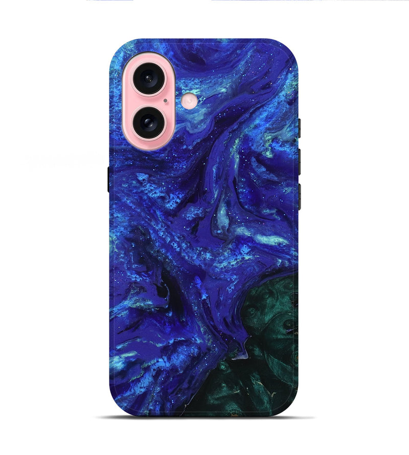 iPhone 16 Wood Live Edge Phone Case - Santana (Cosmos, 825091)