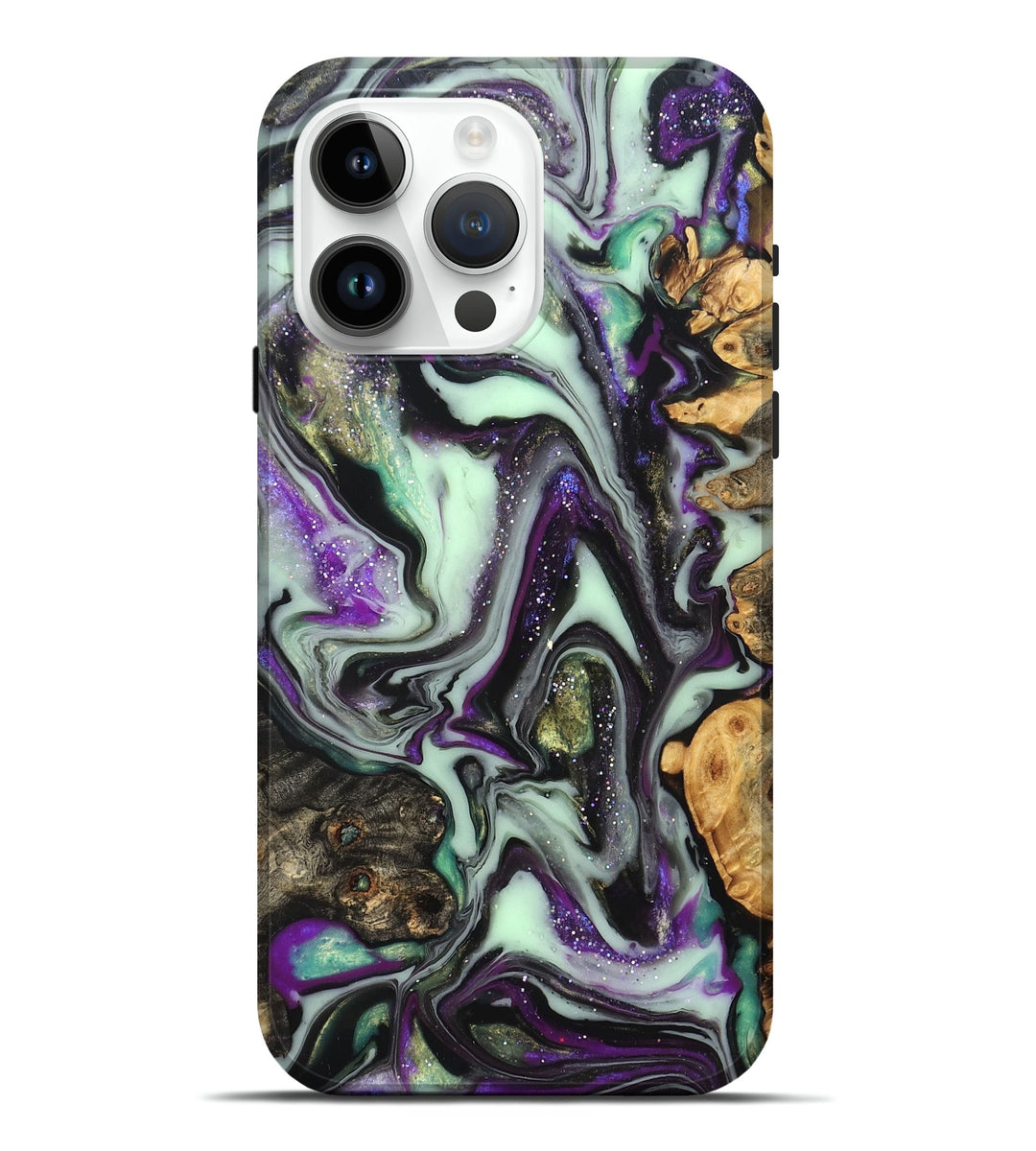iPhone 15 Pro Max Wood Live Edge Phone Case - Ryatt (Cosmos, 825092)