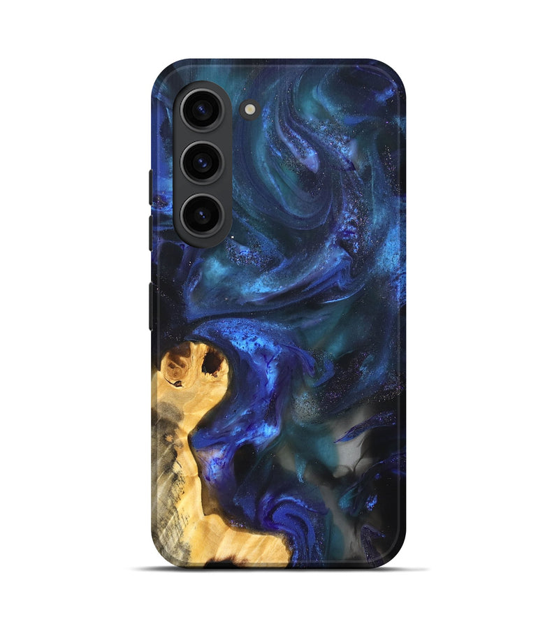 Galaxy S23 ResinArt Live Edge Phone Case - Hedwig (Cosmos, 825096)