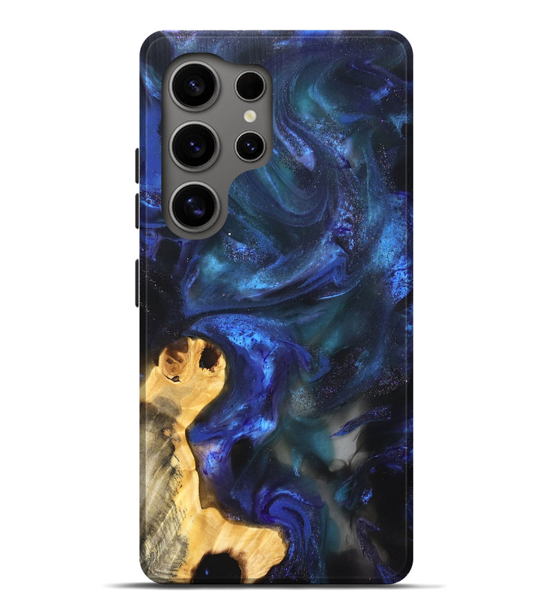Galaxy S25 Ultra ResinArt Live Edge Phone Case - Hedwig (Cosmos, 825096)