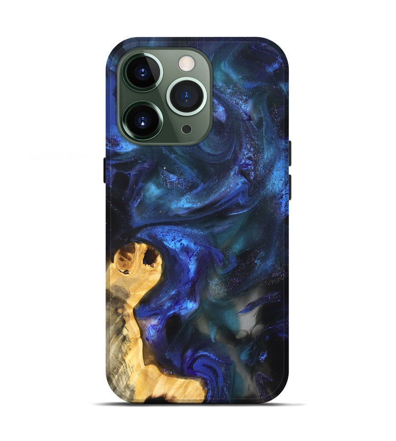 iPhone 13 Pro ResinArt Live Edge Phone Case - Hedwig (Cosmos, 825096)