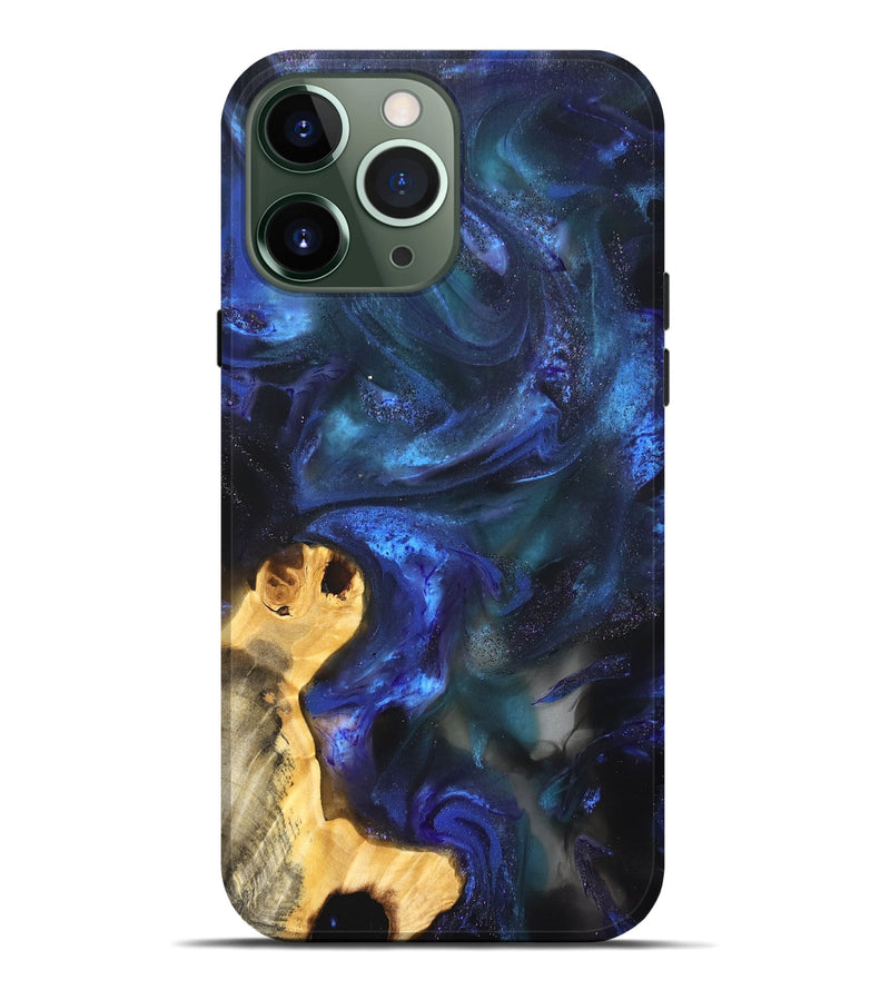 iPhone 13 Pro Max ResinArt Live Edge Phone Case - Hedwig (Cosmos, 825096)
