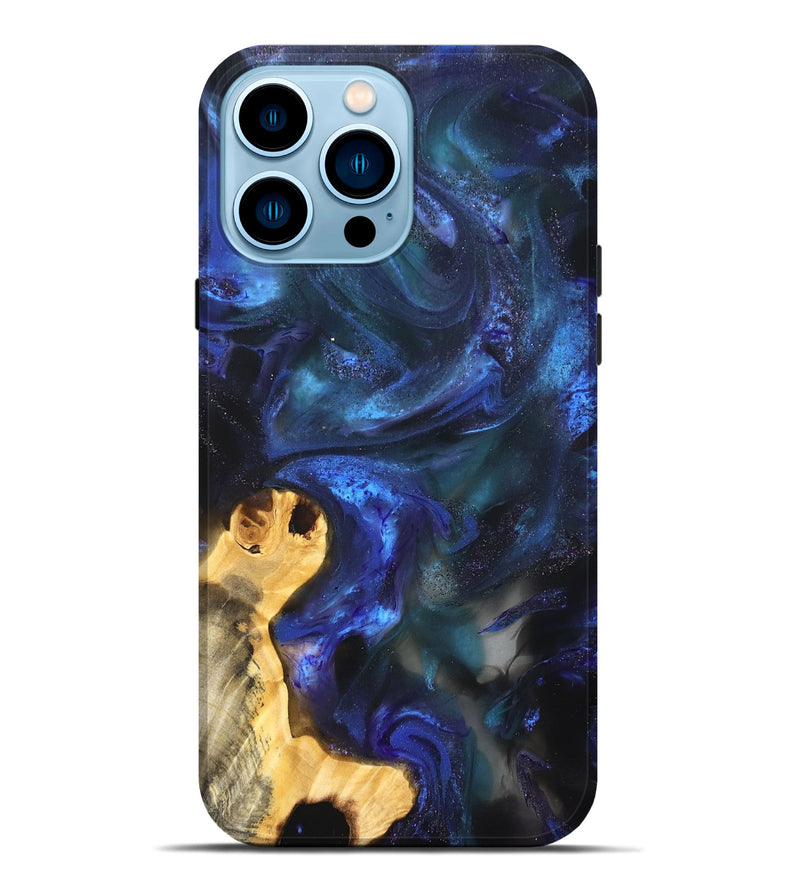 iPhone 14 Pro Max ResinArt Live Edge Phone Case - Hedwig (Cosmos, 825096)
