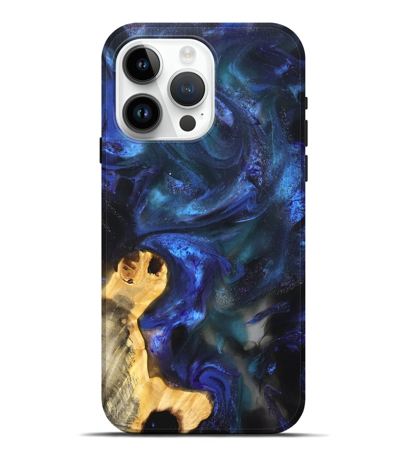 iPhone 15 Pro Max ResinArt Live Edge Phone Case - Hedwig (Cosmos, 825096)