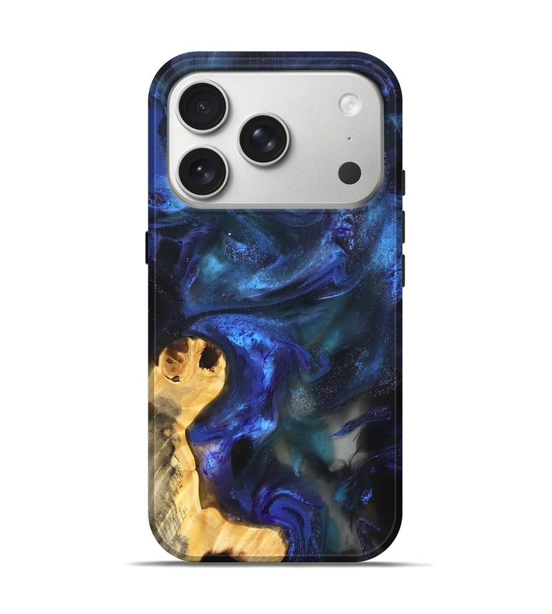 iPhone 17 Pro ResinArt Live Edge Phone Case - Hedwig (Cosmos, 825096)