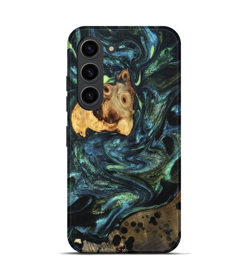 Galaxy S23 Wood Live Edge Phone Case - Jensen (Cosmos, 825098)