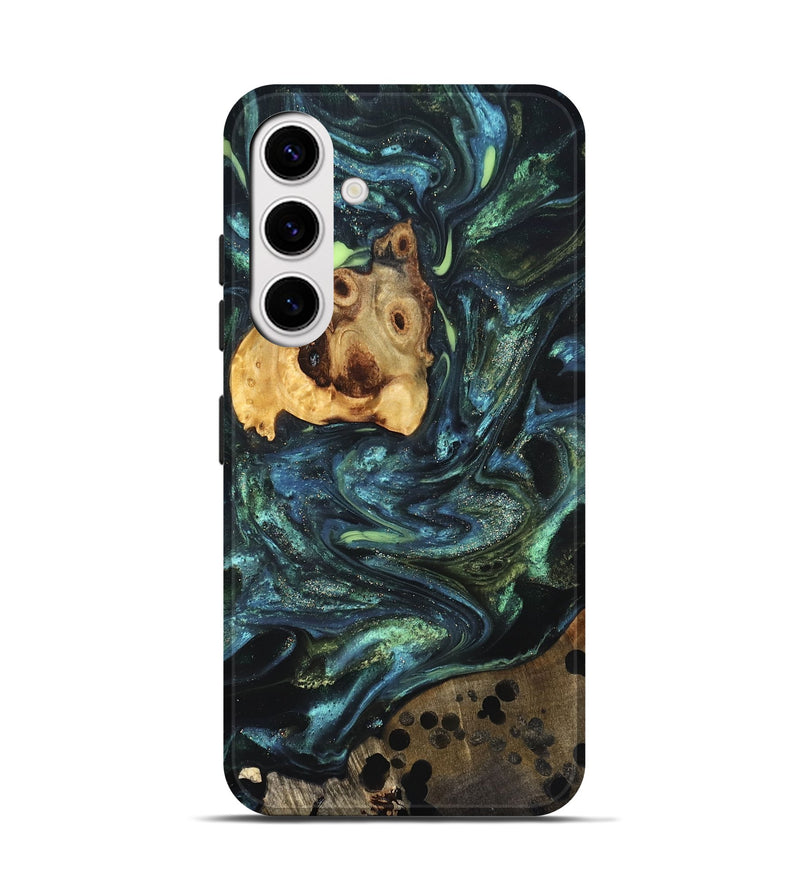 Galaxy S25 Wood Live Edge Phone Case - Jensen (Cosmos, 825098)