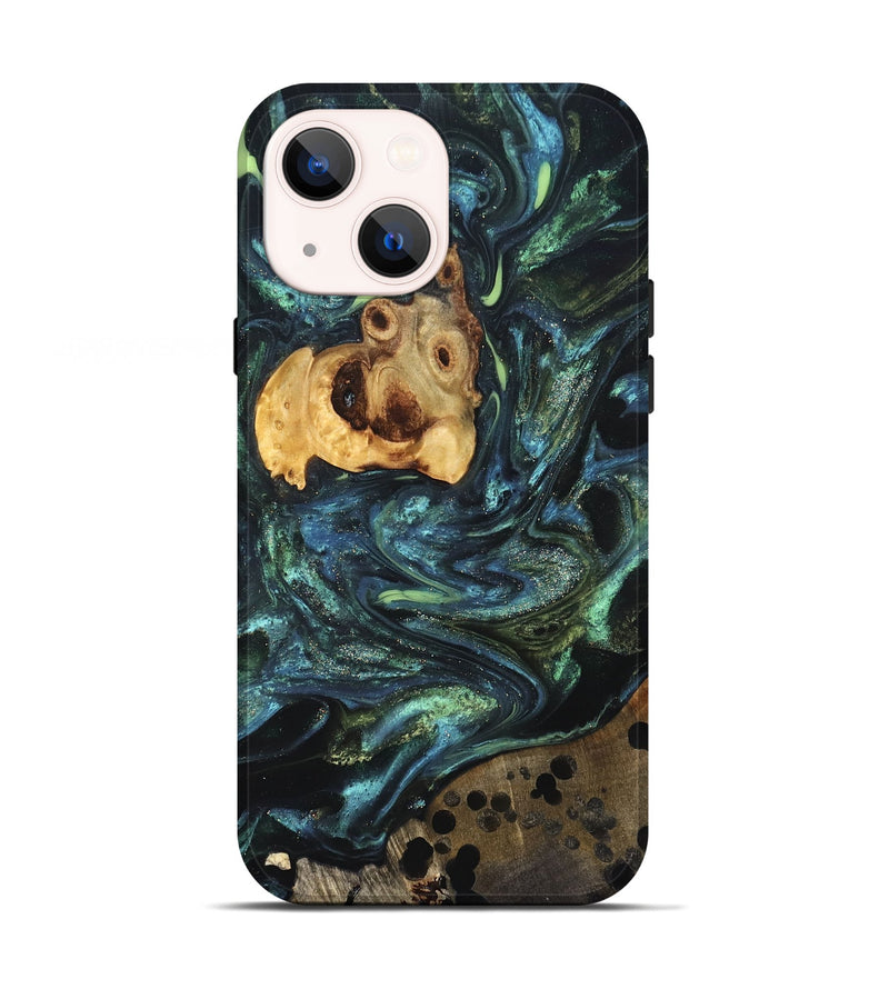 iPhone 13 Wood Live Edge Phone Case - Jensen (Cosmos, 825098)