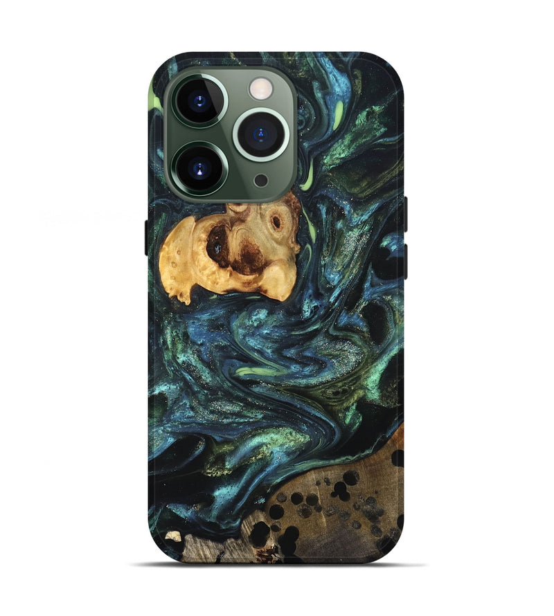 iPhone 13 Pro Wood Live Edge Phone Case - Jensen (Cosmos, 825098)