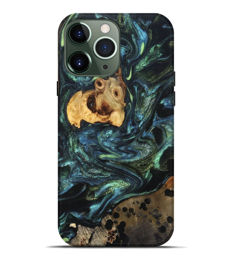 iPhone 13 Pro Max Wood Live Edge Phone Case - Jensen (Cosmos, 825098)