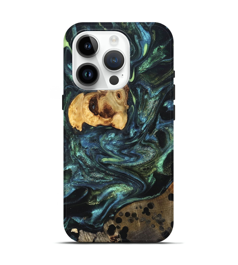 iPhone 15 Pro Wood Live Edge Phone Case - Jensen (Cosmos, 825098)