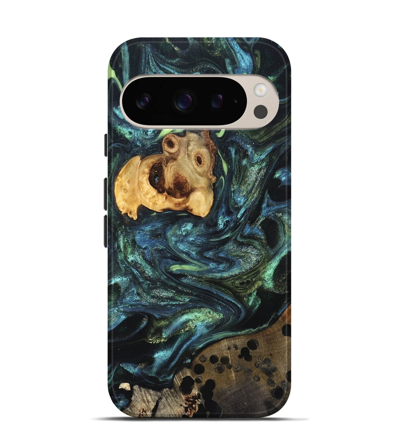 Pixel 9 Pro Wood Live Edge Phone Case - Jensen (Cosmos, 825098)