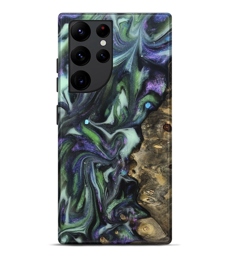 Galaxy S22 Ultra Wood Live Edge Phone Case - Harmon (Cosmos, 825099)