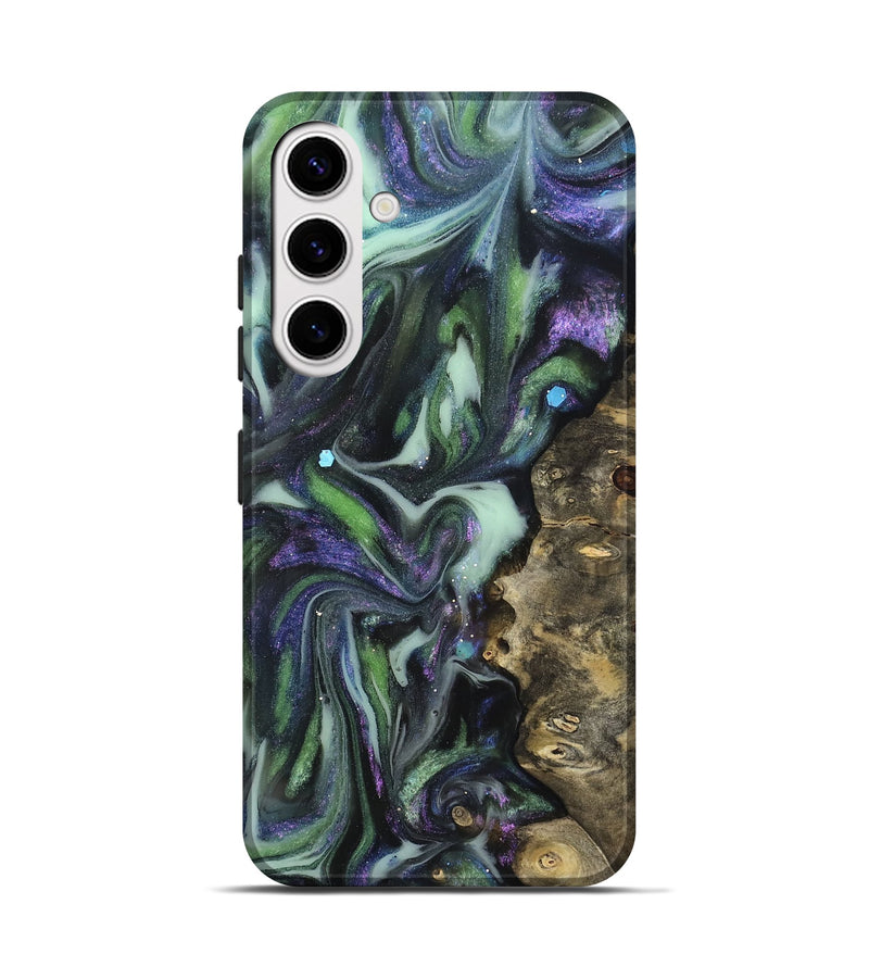 Galaxy S25 Wood Live Edge Phone Case - Harmon (Cosmos, 825099)
